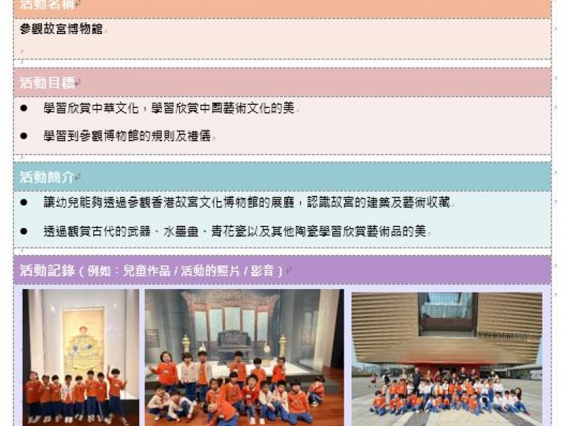 25-26參觀故宮博物館
